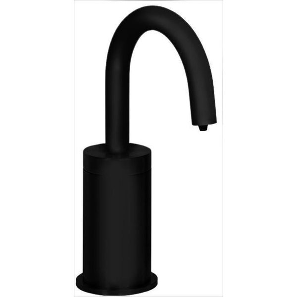 Macfaucets PYOS-1104 Sensor Soap dispenser for vessel bowl sinks in Matte Black PYOS-1104MB